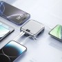 Powerbank compact 20.000 mAh – încape în buzunar, cabluri integrate Type-C & Lightning, încărcare rapidă 22,5W Powerbank compact 20.000 mAh – încape în buzunar, cabluri integrate Type-C & Lightning, încărcare rapidă 22,5W