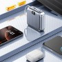 Powerbank compact 20.000 mAh – încape în buzunar, cabluri integrate Type-C & Lightning, încărcare rapidă 22,5W Powerbank compact 20.000 mAh – încape în buzunar, cabluri integrate Type-C & Lightning, încărcare rapidă 22,5W