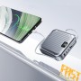 Powerbank compact 20.000 mAh – încape în buzunar, cabluri integrate Type-C & Lightning, încărcare rapidă 22,5W Powerbank compact 20.000 mAh – încape în buzunar, cabluri integrate Type-C & Lightning, încărcare rapidă 22,5W