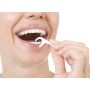 Set 2 cutii x 50 bucăți ață dentară Pesitro cu scobitoare, fir dublu ultra-rezistent, 100 bucăți