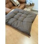 Pernă moale pentru scaun, 38*38 cm. Maro închis