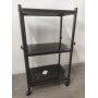 RESIGILAT- Raft 49*32*84,5 cm, 3 niveluri, metal