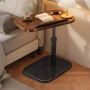 Măsuță de cafea reglabilă, 40 x 30 cm, cu blat rotativ 360° – Funcționalitate și stil într-un singur obiect. Nuc Măsuță de cafea reglabilă, 40 x 30 cm, cu blat rotativ 360° – Funcționalitate și stil într-un singur obiect. Nuc
