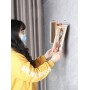 Set de 10 Carlige Autoadezive transparente, 6 cm x 6 cm – Fixare Ușoară Fără Deteriorarea Pereților