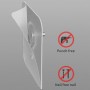 Set de 10 Carlige Autoadezive transparente, 6 cm x 6 cm – Fixare Ușoară Fără Deteriorarea Pereților