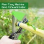Set Aparat de legat plante cu 10 role banda legat, 10 000 de  capse– ajutorul ideal pentru grădinari eficienți!