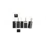 Power Bank DX205 50000 mAh, Încărcare Rapidă QC/PD 120W, Lanternă LED, Negru
