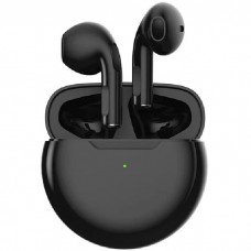 Căști Wireless Pro6 TWS Bluetooth 5.0, Control Tactil, Sunet Stereo, Rezistente la Apă IPX7, cu Carcasă de Încărcare – Negru Căști Wireless Pro6 TWS Bluetooth 5.0, Control Tactil, Sunet Stereo, Rezistente la Apă IPX7, cu Carcasă de Încărcare – Negru