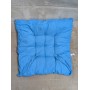 Perna moale pentru scaun, 38*38 cm. Albastru