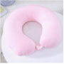 Pernă de Călătorie pentru Gât 30x30 cm, Culoare Roz – Confort în Orice Voia