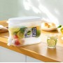 Dozator de băuturi cu robinet, 2,7L, din plastic, transparent