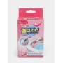 Odorizant gel toaleta, aplicare direct pe vasul de toaleta, curatare WC, 12 aplicatii, Trandafir