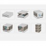 Organizator Pantofi 3 Niveluri, Plastic Negru Transparent , Ventilat, Gri – Depozitare Eficientă pentru Încălțăminte și Accesorii Organizator Pantofi 3 Niveluri, Plastic Negru Transparent , Ventilat, Gri – Depozitare Eficientă pentru Încălțăminte și Accesorii
