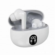 Căști Wireless 895B TWS Bluetooth 5.3 – Alb – Sunet Imersiv, Reducere Zgomot, Autonomie Lungă, Design Sportiv