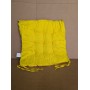Perna moale pentru scaun, Perna de Scaun, 38*38 cm, Galben