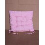 Perna moale pentru scaun, 38*38 cm. Roz