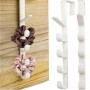 Set 2 umerașe pentru ușă, lungime 26,5 cm, 5 cârlige – economisește spațiu cu stil