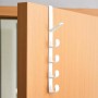 Set 2 umerașe pentru ușă, lungime 26,5 cm, 5 cârlige – economisește spațiu cu stil