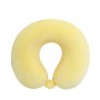 Pernă de Călătorie pentru Gât 30x30 cm, Culoare Galben – Confort în Orice Voiaj