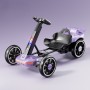 Kart electric pentru copii, 12V, cu telecomandă, lumini și sunete, 8 km/h, vârstă 2–6 ani, Violet