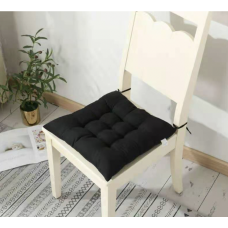 Perna moale pentru scaun, 38*38 cm. Negru