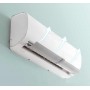 Deflector de aer reglabil pentru aer condiționat, din plastic, 40–82,2 cm, alb