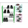Pantofar tip raft, 4 nivele, Verde deschis, Pentru Incaltaminte, 60*43*19 cm