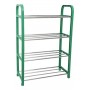 Pantofar tip raft, 4 nivele, Verde deschis, Pentru Incaltaminte, 60*43*19 cm