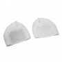 Set de 2 Protectoare din silicon pentru picioare cu separator pentru degete –  mărime universală, alb