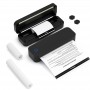 Mini Imprimantă Termică HD Portabilă cu Bluetooth – Printare A4 fără cerneală, direct de pe telefon, Negru.