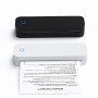 Mini Imprimantă Termică HD Portabilă cu Bluetooth – Printare A4 fără cerneală, direct de pe telefon, Negru.