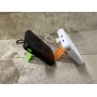 Power Bank Magnetic Wireless 10000 mAh – Încărcare Rapidă 22,5W, Afișaj LED, Suport Integrat, Alb cu Portocaliu
