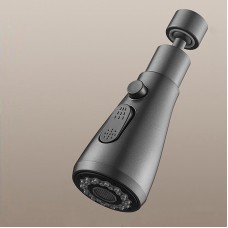Cap de robinet rotativ 360° cu 2 moduri jet/stropi și buton de oprire apă – economisire 30–50%, cupru + ABS, instalare rapidă. Gri inchis Cap de robinet rotativ 360° cu 2 moduri jet/stropi și buton de oprire apă – economisire 30–50%, cupru + ABS, instalare rapidă. Gri inchis