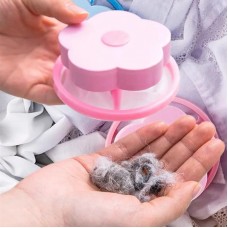 Set 2 Filtru de păr pentru mașină de spălat, plutitor, blană pentru animale de companie, scame pentru îndepărtarea părului, plasă reutilizabilă, pungă murdară, mingi de curățare, minge pentru rufe