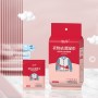 Set 40 Șervețele umede pentru îndepărtarea petelor de pe haine – ambalate individual, parfum floral.
