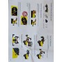 Kart electric pentru copii, 12V, cu telecomandă, lumini și sunete, 8 km/h, vârstă 2–6 ani, galben