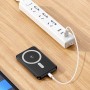 Powerbank Magnetic MagSafe 5000mAh, Încărcare Wireless 15W, USB-C PD 22.5W, Compact, Fixare Magnetică Puternică. Negru