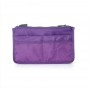 Geanta pentru organizarea bagajului, 26x15x8 cm – compact, practic și impermeabil. Violet.