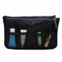 Geanta pentru organizarea bagajului, 26x15x8 cm – compact, practic și impermeabil. negru.