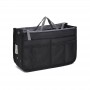 Geanta pentru organizarea bagajului, 26x15x8 cm – compact, practic și impermeabil. negru.