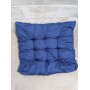 Perna moale pentru scaun, Perna de Scaun, Albastru închis, 38*38 cm