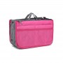 Geanta pentru organizarea bagajului, 26x15x8 cm – compact, practic și impermeabil. Roz.