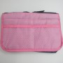 Geanta pentru organizarea bagajului, 26x15x8 cm – compact, practic și impermeabil. Roz.