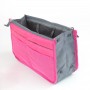 Geanta pentru organizarea bagajului, 26x15x8 cm – compact, practic și impermeabil. Roz.