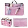 Geanta pentru organizarea bagajului, 26x15x8 cm – compact, practic și impermeabil. Roz.