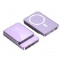Powerbank stilat cu MagSafe – 5000 mAh, încărcare wireless 15W, design compact. Mov