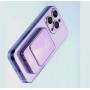 Powerbank stilat cu MagSafe – 5000 mAh, încărcare wireless 15W, design compact. Mov