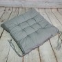 Perna moale pentru scaun, 38*38 cm. Gri