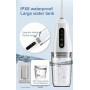 Irigator Oral Portabil – 4 Duze Specializate, 3 Moduri, Fără Fir, Reîncărcabil, Rezistent la Apă, Rezervor 230ml