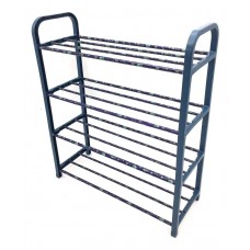 Pantofar tip raft, 4 nivele, Albastru inchis, Pentru Incaltaminte,  60*43*19 cm